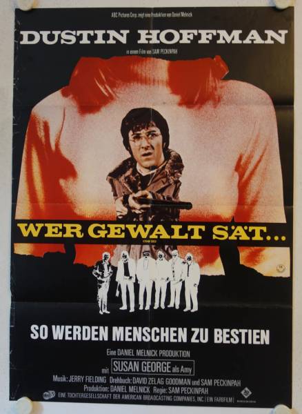Wer Gewalt sät originales deutsches Filmplakat